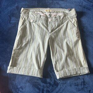 NWT abercrombie & fitch size 0 bermuda shorts